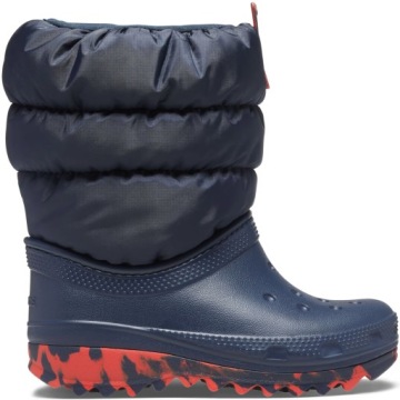 Взуття Зимові чоботи для Дітей Crocs Classic 207683 Темно-сині