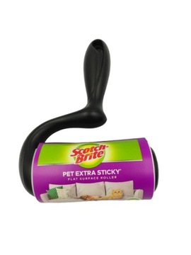 ROLKA DO UBRAŃ TAPICERKI USUWANIA SIERŚCI MOCNA 48 LISTKÓW SCOTCH BRITE