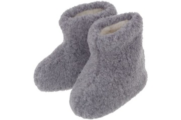 Bambosze wełniane merynos 100% wełna owcza kapcie ciepłe ABS Woolmark 39/40