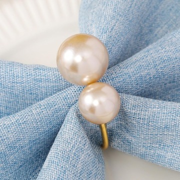 6шт U-образные кольца для салфеток металлические украшения современные кольца для салфеток для типа B