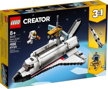 LEGO 31117 CREATOR PRZYGODA W PROMIE KOSMICZNYM