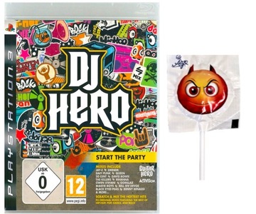 Gra towarzyska DJ HERO muzyka zabawa PS3