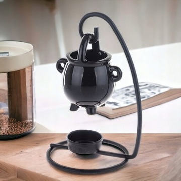 KOMINEK ZAPACHOWY CERAMICZNY KOCIOŁEK DO WOSKU OLEJKU AROMATERAPIA PREZENT