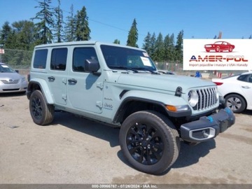 Jeep 2024 Jeep Wrangler 2024r, Sahara, Hybrid, 4x4, 2.0L 2.0 Hybryda 375KM