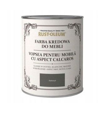 FARBA KREDOWA DO MEBLI CIEM.SZARY 0,125L OUTLET