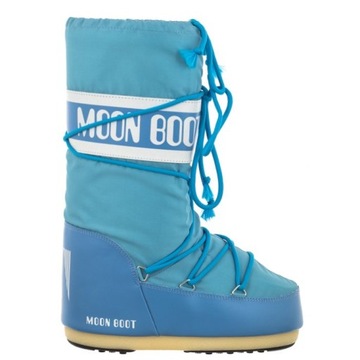 Buty Śniegowce Moon Boot Icon Nylon Niebieskie