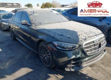 Mercedes Klasa S W223/V223 2022 Mercedes-Benz Klasa S 580 4Matic 2022 4.0 Benzyna 496KM