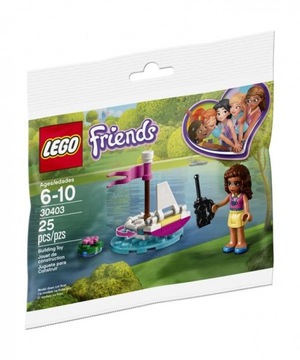 KLOCKI LEGO FRIENDS 30403 STEROWANA ŁÓDZ OLIVII