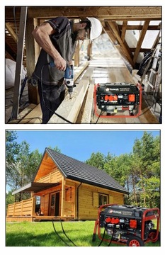 PROFESJONALNY AGREGAT PRĄDOTWÓRCZY 5,2kW generator AVR+ MIEDŹ STOJAN KowaL2
