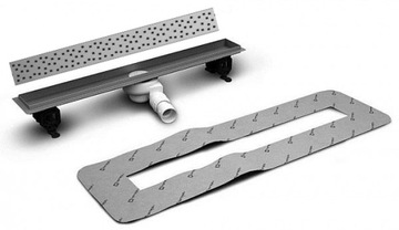 Odpływ liniowy Standard Radaway 115cm ruszt Quadro