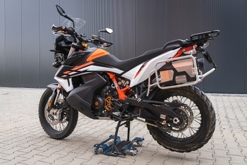 Wózek motocyklowy platforma manewrowa rolki pod motor udźwig 300 kg