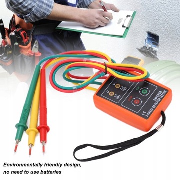 SM852B Измеритель последовательности фаз переменного тока 3 Тестер вращения