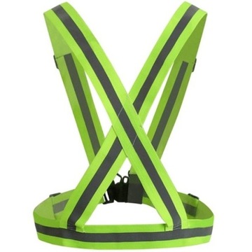 Светоотражающий жилет для бега на мотоцикле