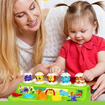 ИНТЕРАКТИВНАЯ ИГРУШКА POP UP ANIMALS ПРАКТИЧЕСКАЯ РЕАКЦИЯ ДЛЯ ДОШКОЛЬНИКОВ