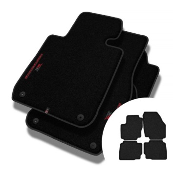 Velurové koberce Performance pro Ford Mondeo IV 2007-2014, rozteč mezi středy