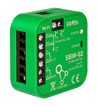 SBW-02 SUPLA FAAC NICE Контроллер Wi-Fi-шлюза