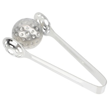 Akcesoria do grilla Metalowe szczypce do chleba Okrągłe lody