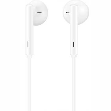 Проводные наушники для Huawei CM33 USB-C Type C микрофон + пульт ДУ, белые