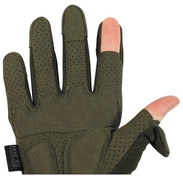 Тактические перчатки MFH TACTICAL ACTION оливковый размер L