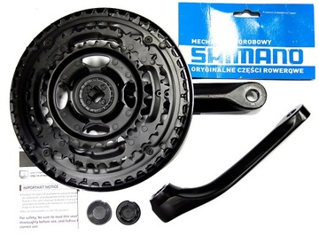 KORBA SHIMANO FC-TY301 48/38/28 CZARNA ORYGINAŁ MB