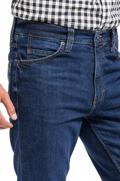 Męskie spodnie jeansowe dopasowane Mustang TRAMPER TAPERED W32 L30