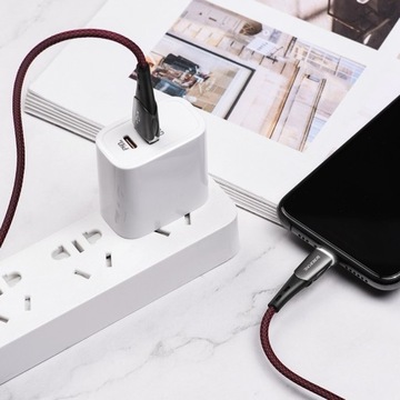 Кабель BOROFONE USB-A to Lightning с подсветкой