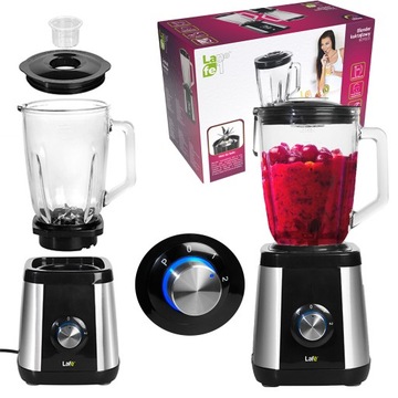 BLENDER KIELICHOWY DO KOKTAJLI STAL SZKŁO TURBO