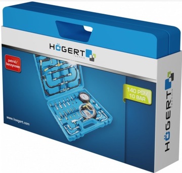 Тестер давления впрыска топлива Hoegert Technik HT8G415