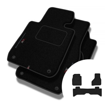 Velurové koberce Performance pro Dodge Ram 1500 IV 2013-2018, krátká verze