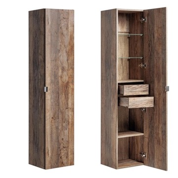 Słupek wysoki wiszący 160 cm Comad SANTA FE OAK