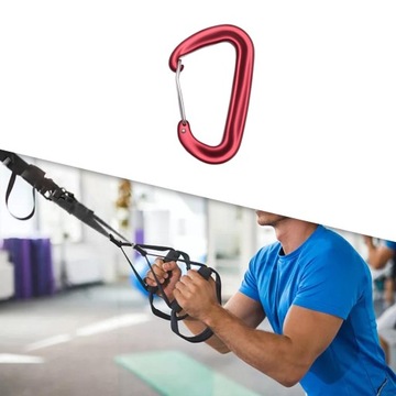 Зажим для карабина Heavy Duty, красный