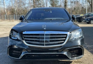 Mercedes Klasa S W222 Limuzyna wersja długa 600 530KM 2015 Mercedes-Benz Klasa S S600 530KM 2015r. auto zarejestrowane i ubezpieczone, zdjęcie 9