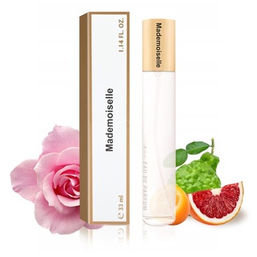 PERFUMY DAMSKIE PERFUMETKI 33 ML MADEMOISELLE PERFUMETKA DŁUGOTRWAŁY ZAPACH