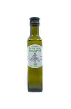 OLEJ KONOPNY 250ML Ręcznie Tłoczony Żywy Bio