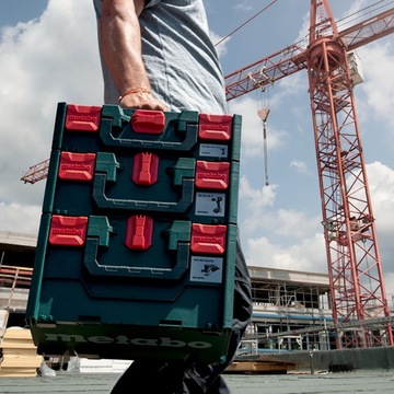 Чемодан METABOX 145L для отверток Metabo 18 В