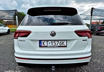 Volkswagen Tiguan II SUV 2.0 TDI 190KM 2020 Volkswagen Tiguan R-LINE 4MOTION DSG Navi Led 3xKlimatronik 2xPDC Alcantar, zdjęcie 5