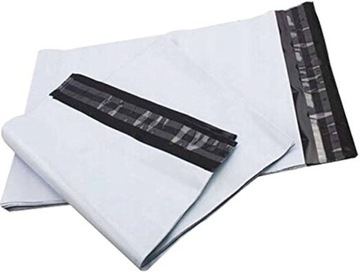 УПАКОВКИ ИЗ ФОЛЬГИ КУРЬЕРСКИЕ СУМКИ 260/350 - 100 ШТ. конверты из пластиковой фольги