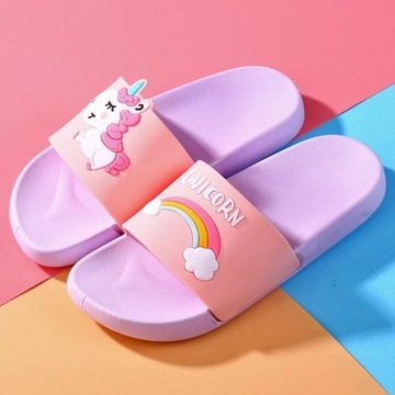 Детские тапочки «Радуга» Мягкие, удобные тапочки для родителей и детей.