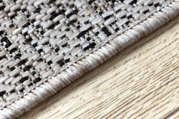 КОВЕР ВЕРЕВОЧНЫЙ 100см МЕЛАНЖ серый SIZAL ^*Q3008