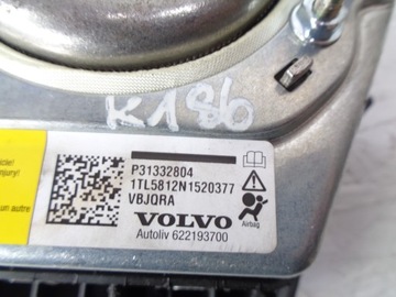 VOLVO V50 AIRBAG ŘIDIČE ULOŽENÍ 31332804