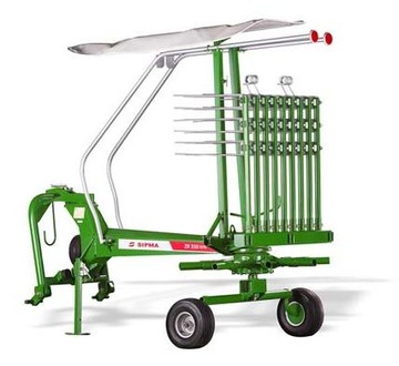 Грабли роторные SIPMA 3,5 м Tandem ZK 350 WIR