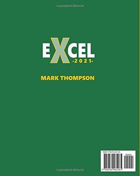 Томпсон, Марк Excel 2021: Полное пошаговое иллюстративное руководство от