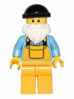 LEGO SERIA 3 FIGURKA FISHERMAN col037 a