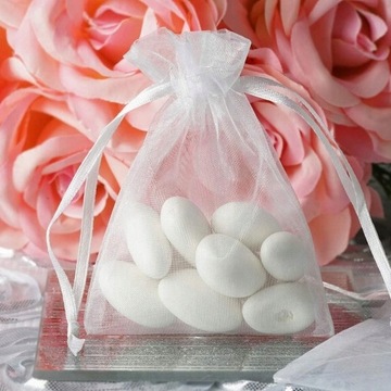 120 мешков из органзы Ювелирные конфеты 15х10см