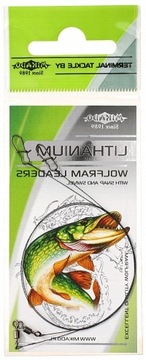 MIKADO PRZYPON WOLFRAMOWY LITHANIUM FS 25cm 15kg