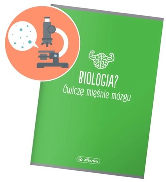 HERLITZ Zeszyt do BIOLOGIA A5 60 kartek KRATKA