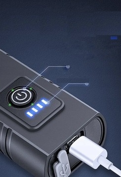 Мощное велосипедное освещение, аккумулятор 1000 лм, зарядка через USB.