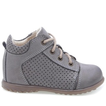 EMEL E2429 ЮБИЛЕЙНАЯ ОБУВЬ ТУФЛИ СЕРЫЕ 24