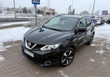 Nissan Qashqai II Crossover 1.6 dCi 130KM 2017 Nissan Qashqai 1.6Dci AUTOMAT Navi Kamera 360 Extra stan 1.6 Diesel