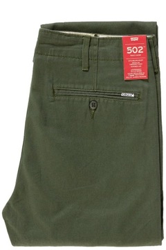 Męskie spodnie chinosy Levi's 502 TRUE CHINO W28 L32
